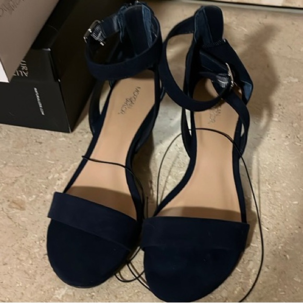 Morgan Taylor Dark Blue Women's Sandals